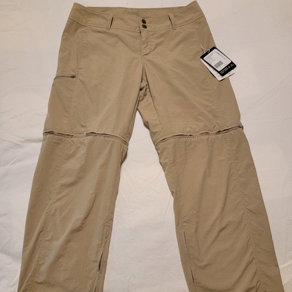 Womens ExOfficio SolCool BugsAway Ampario Convertible Pants Size 8 NWT - Picture 1 of 6